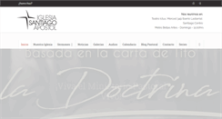 Desktop Screenshot of iglesiasantiago.cl